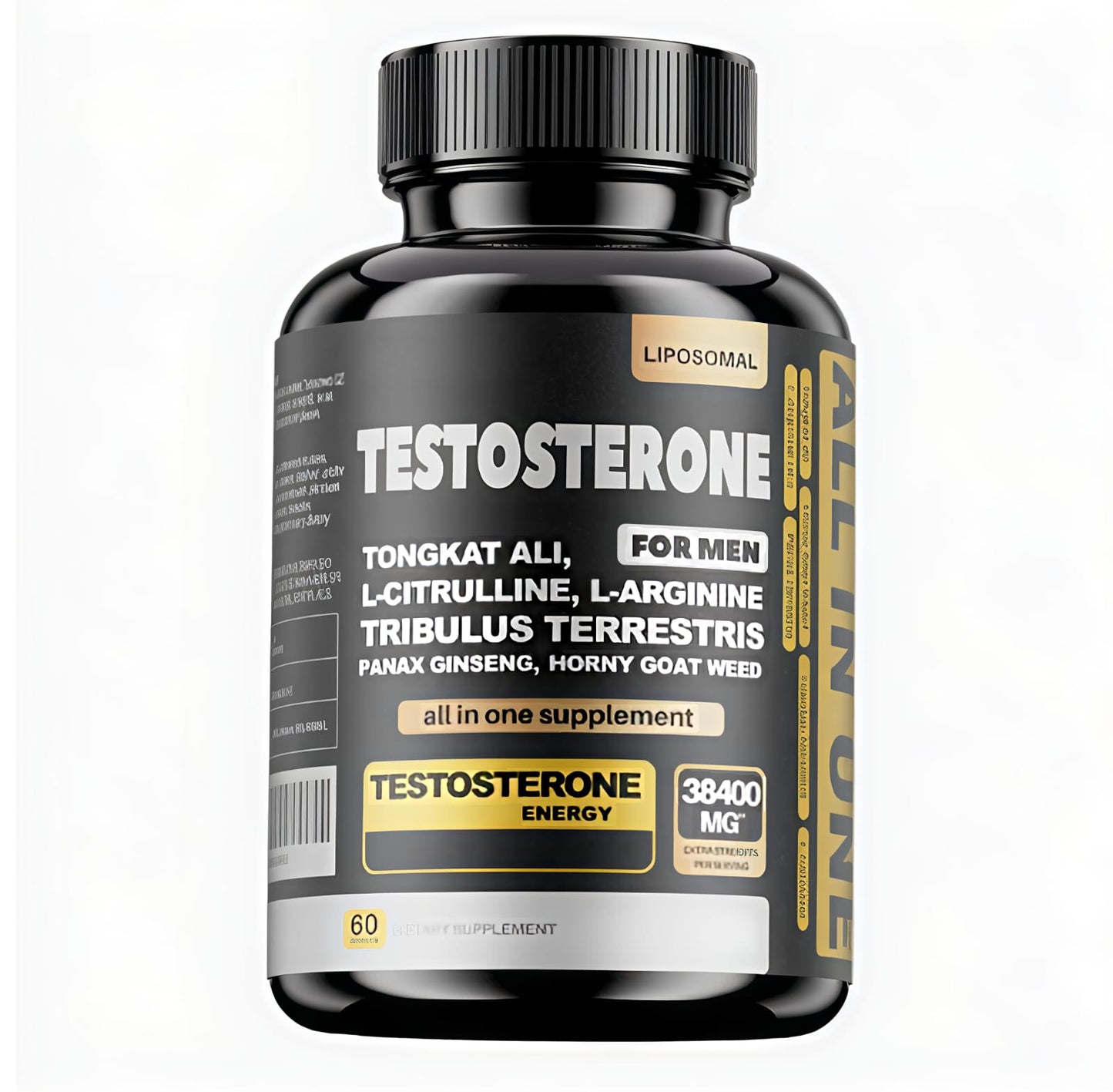 Suplemento testosterona 60 capsulas